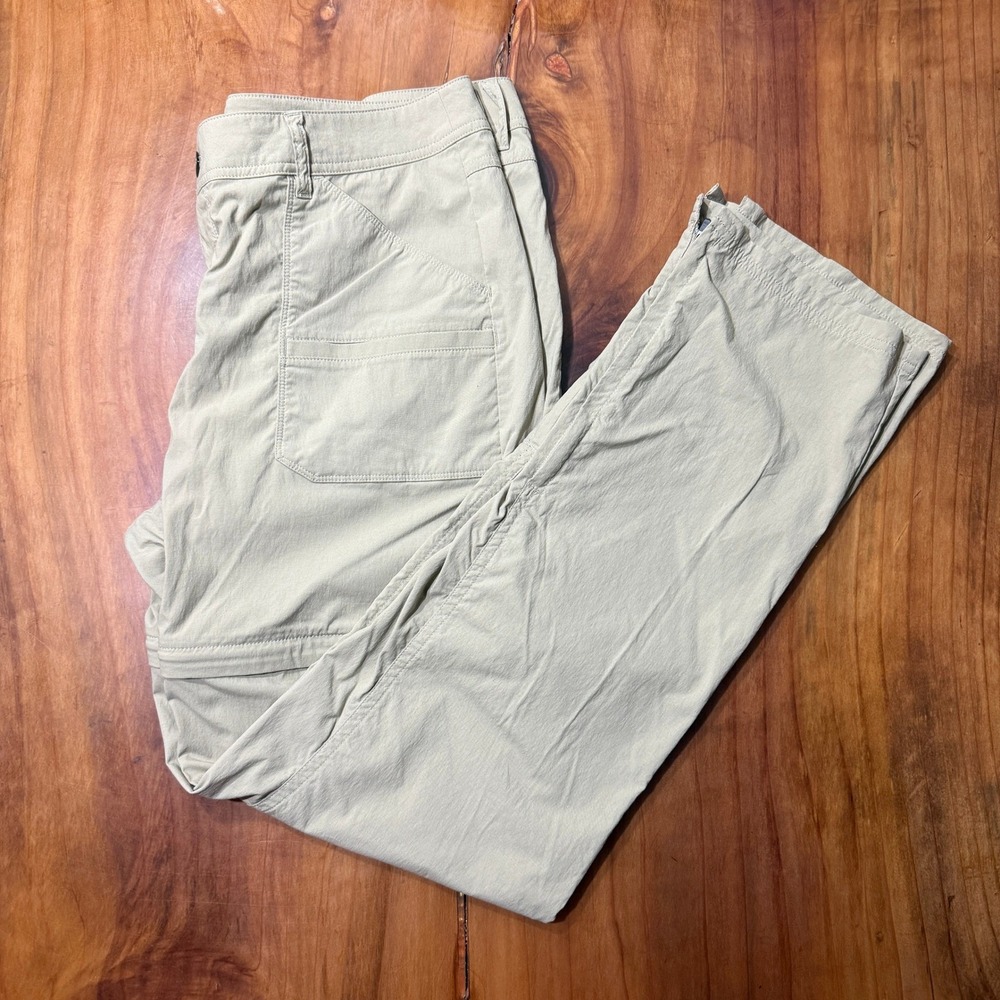 Exofficio Women's Pants 16 Reg Hiking Straight Leg Nylon Insect Convertible G22